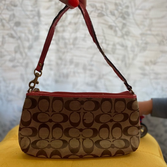 Authentic COACH wristlet - Picture 2 of 6